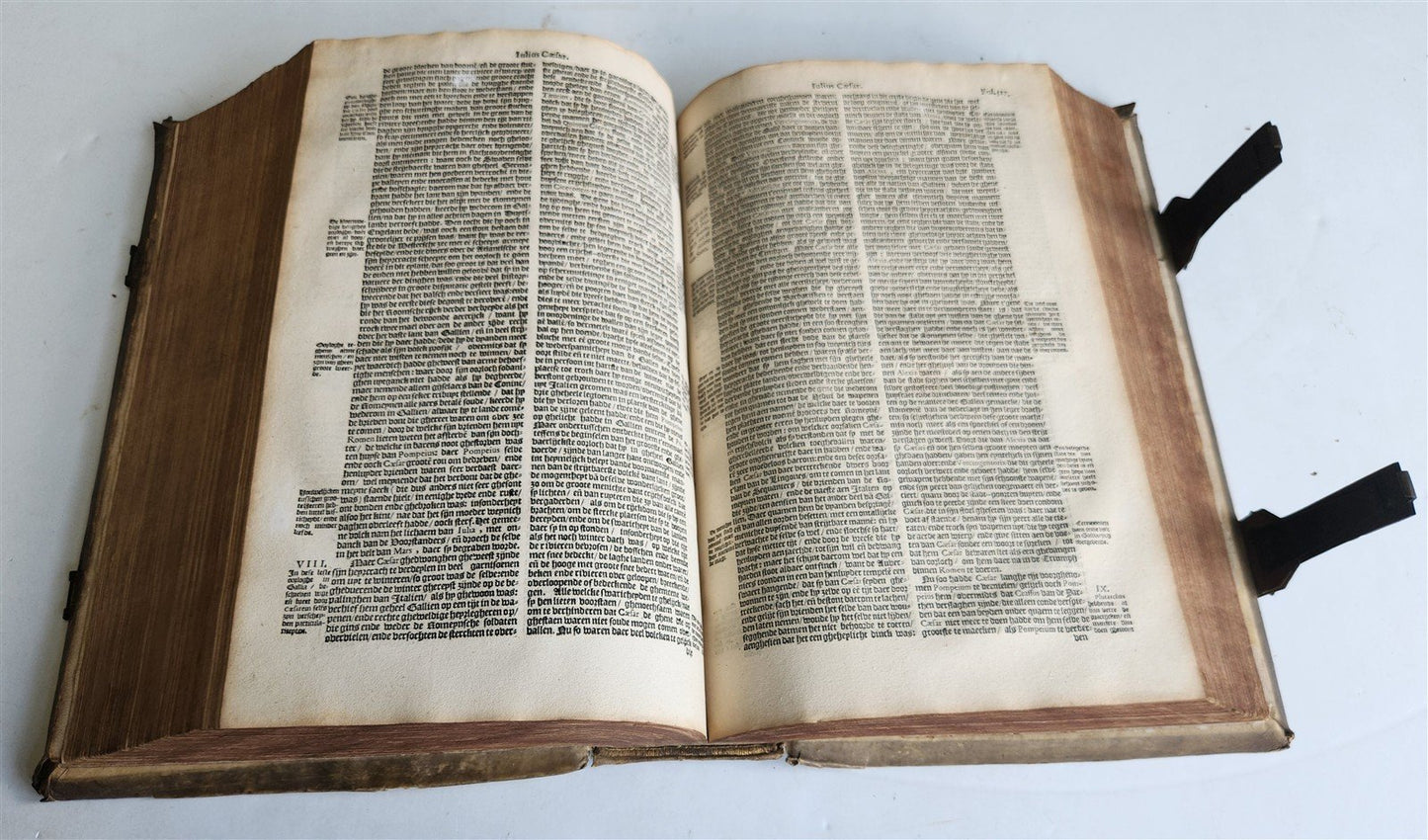 1644 PLUTARCH DUTCH antique Parallel Lives of illustrious Greeks & Romans FOLIO