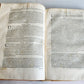 1588 BIBLE in LATIN antique OLD TESTAMENT VELLUM BOUND FOLIO