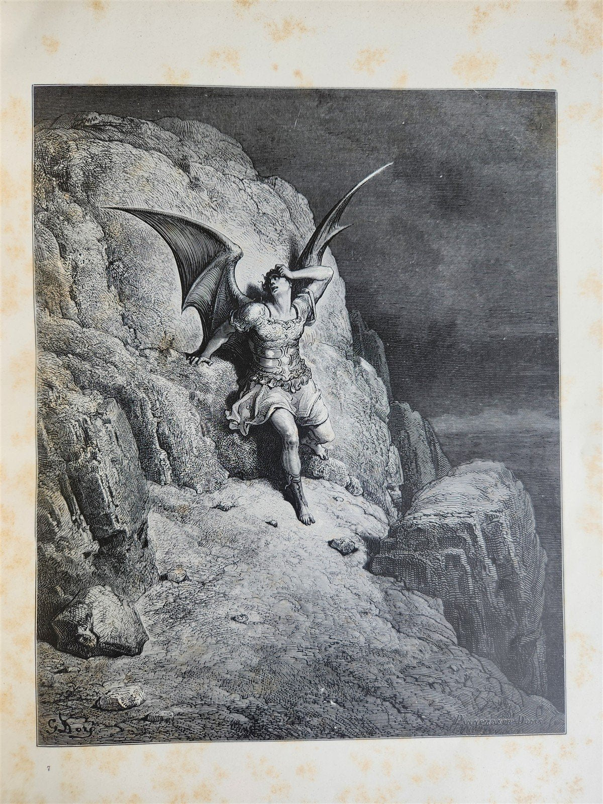 1884 MILTON'S PARADISE LOST illustrated by GUSTAVE DORE antique FOLIO in DUTCH