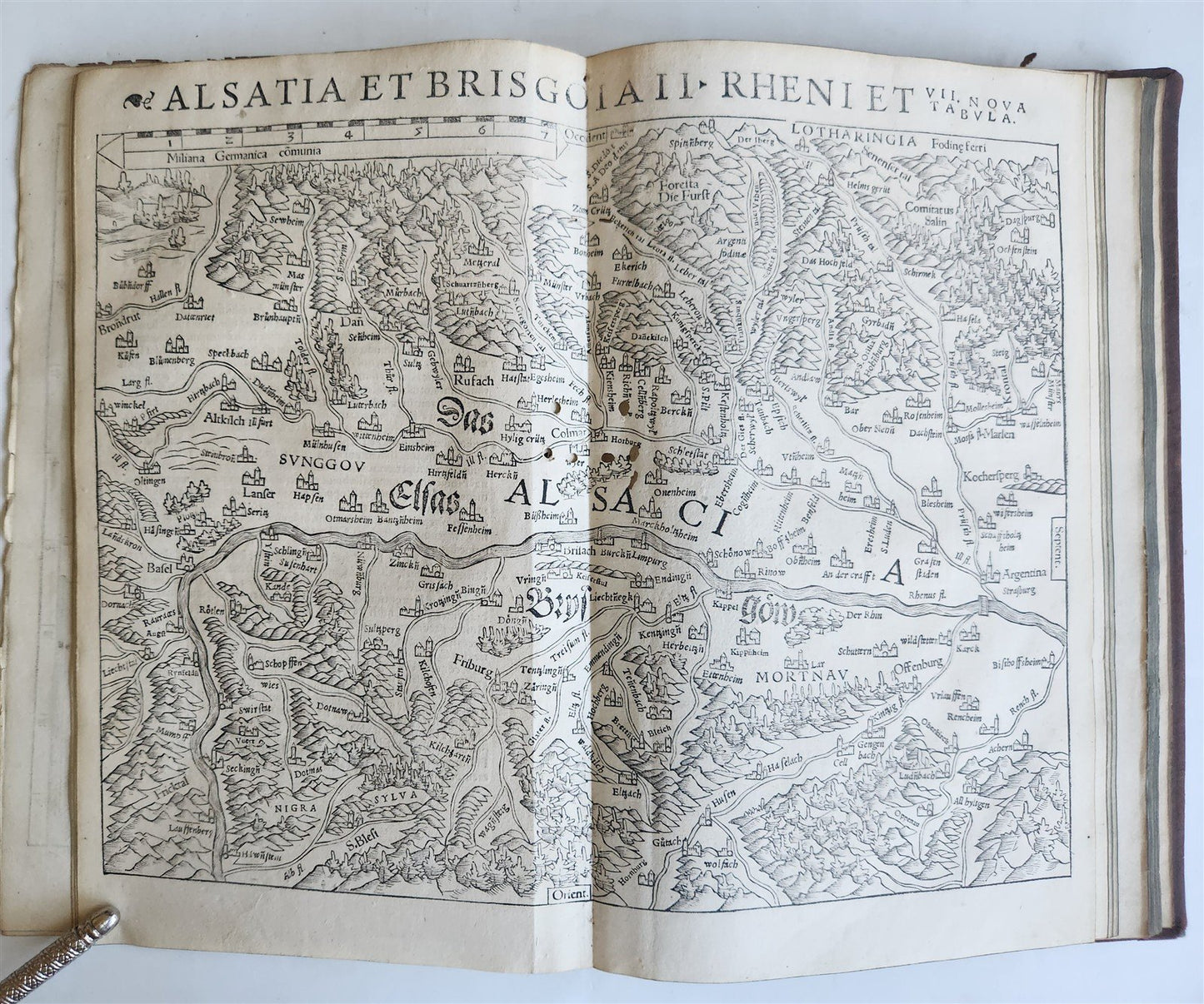 1640 CLAUDIUS PTOLEMY Geographia Universalis ILLUSTRATED w/20 MAPS antique FOLIO