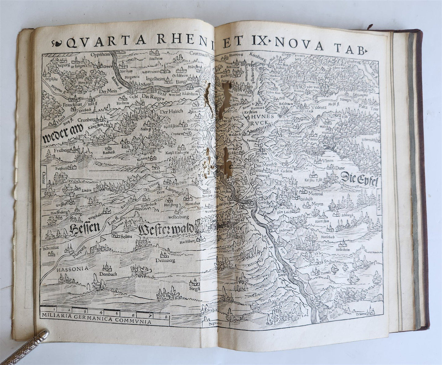 1640 CLAUDIUS PTOLEMY Geographia Universalis ILLUSTRATED w/20 MAPS antique FOLIO