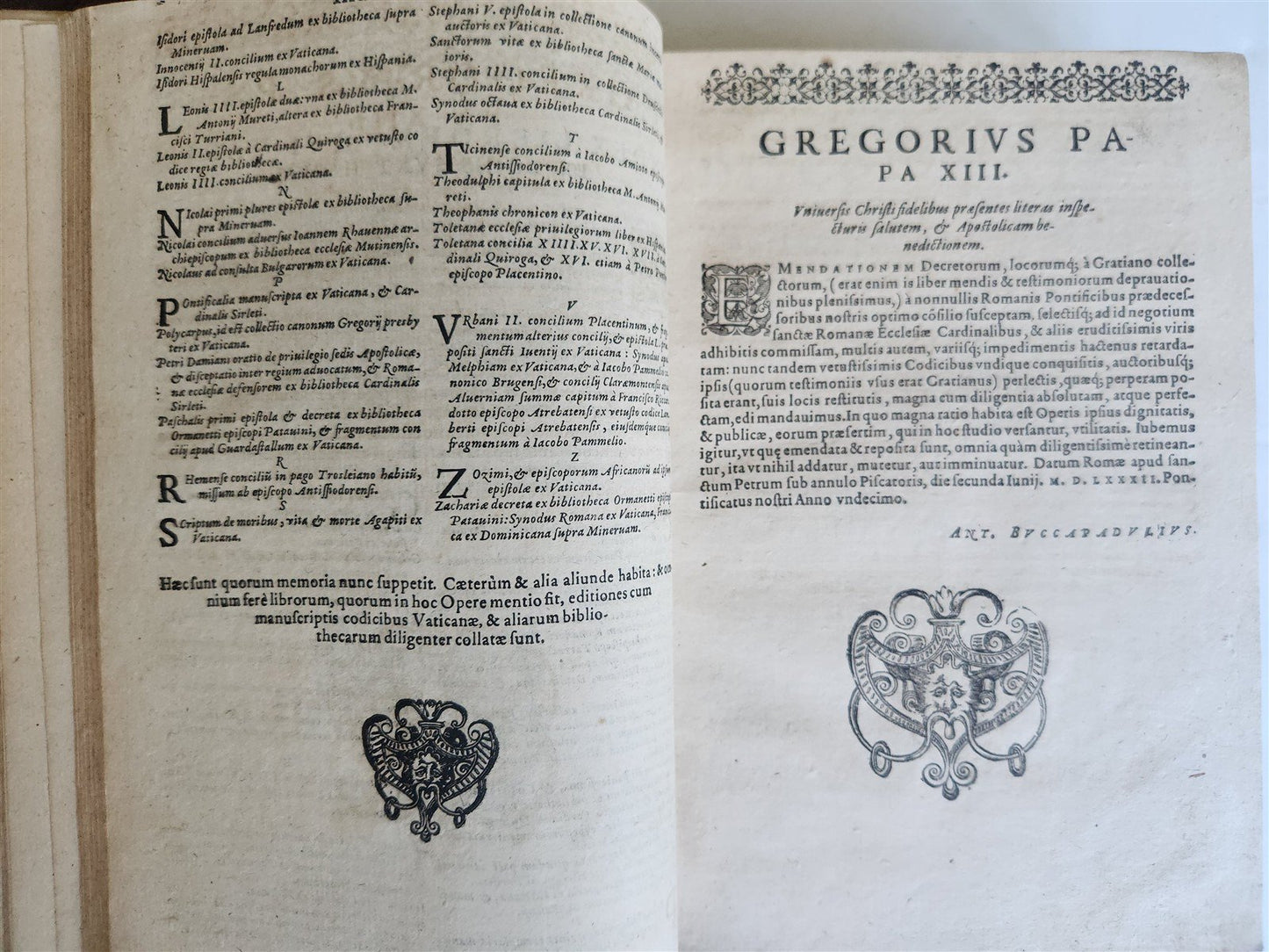 1591 CANON LAW antique Corpus iuris canonici 16th CENTURY