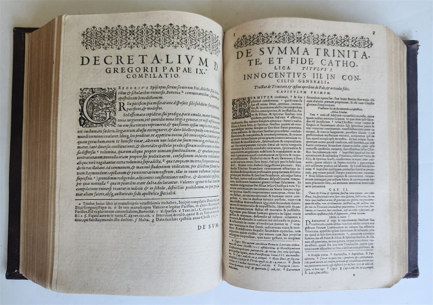 1591 CANON LAW antique Corpus iuris canonici 16th CENTURY