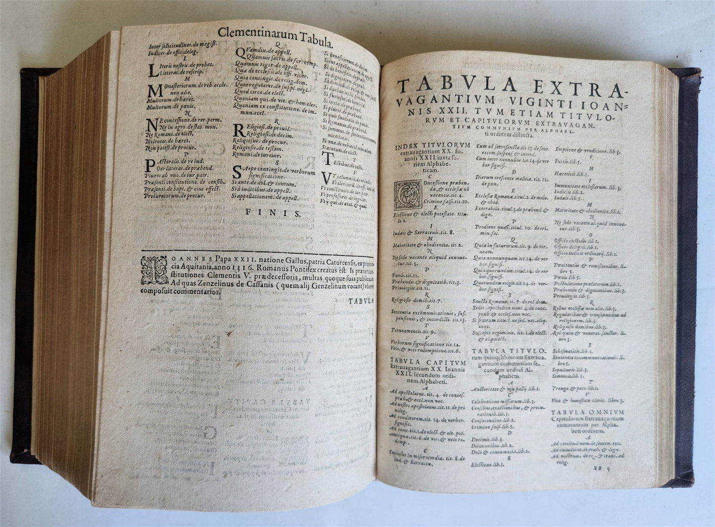 1591 CANON LAW antique Corpus iuris canonici 16th CENTURY