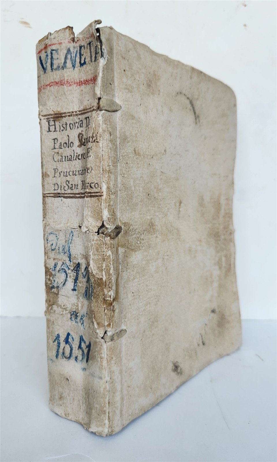 1703 HISTORY of VENICE by PAOLO PARUTA antique HISTORIA VINETIANA OTTOMAN WAR