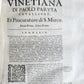 1703 HISTORY of VENICE by PAOLO PARUTA antique HISTORIA VINETIANA OTTOMAN WAR