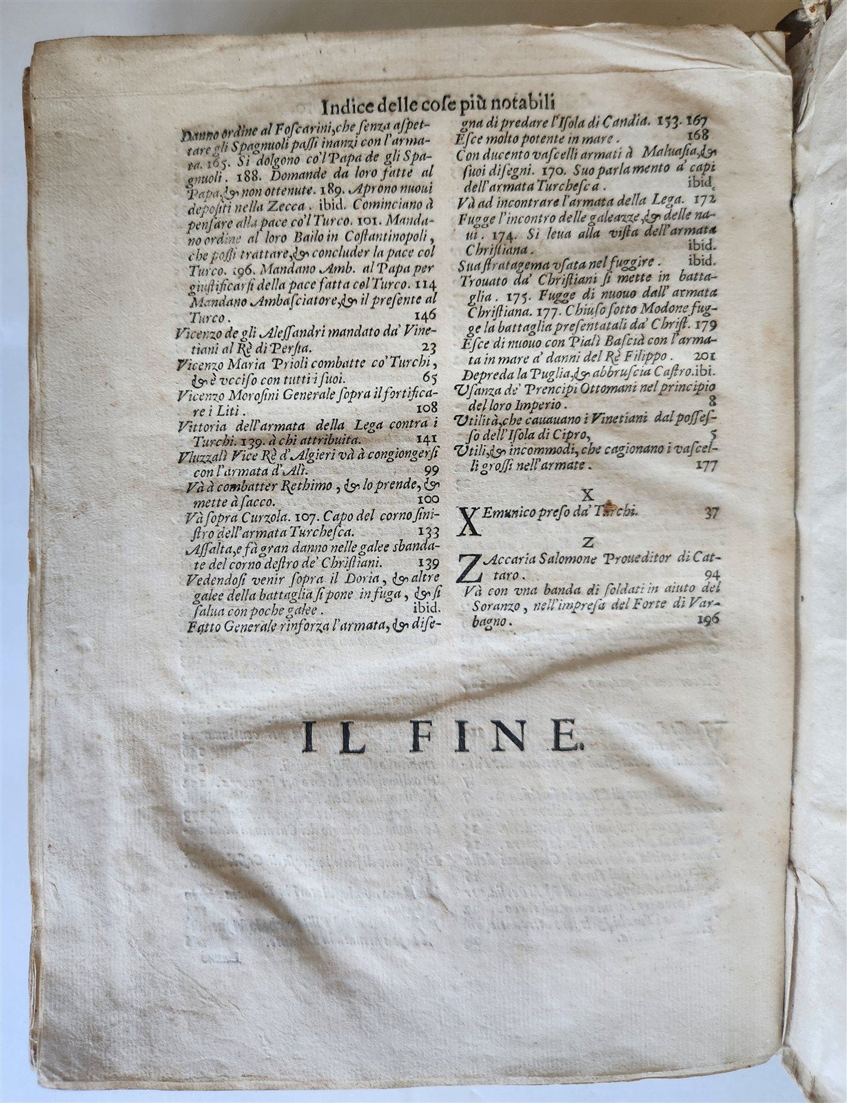 1703 HISTORY of VENICE by PAOLO PARUTA antique HISTORIA VINETIANA OTTOMAN WAR