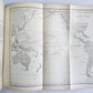 1877 DIRECTORY for NAVIGATION of SOUTH PACIFIC OCEAN antique ILLUSTRATED w/ MAPS