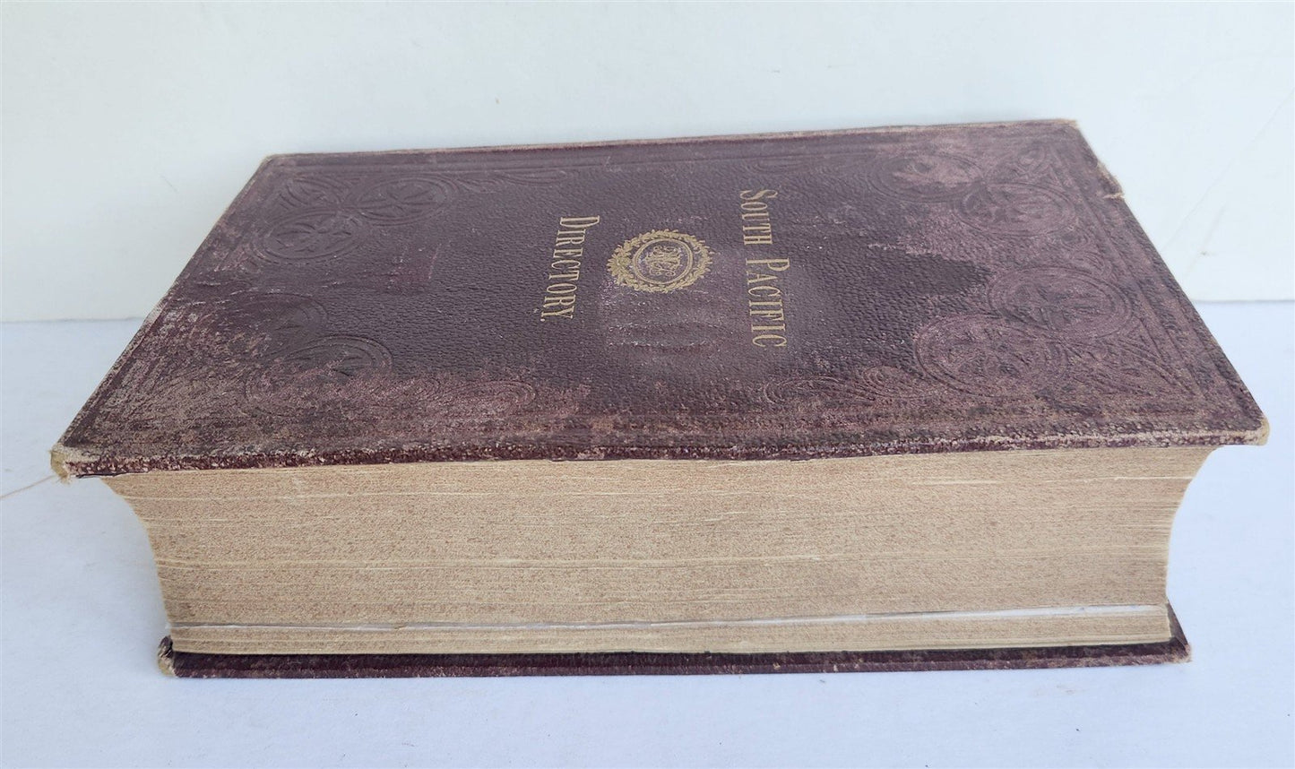 1877 DIRECTORY for NAVIGATION of SOUTH PACIFIC OCEAN antique ILLUSTRATED w/ MAPS
