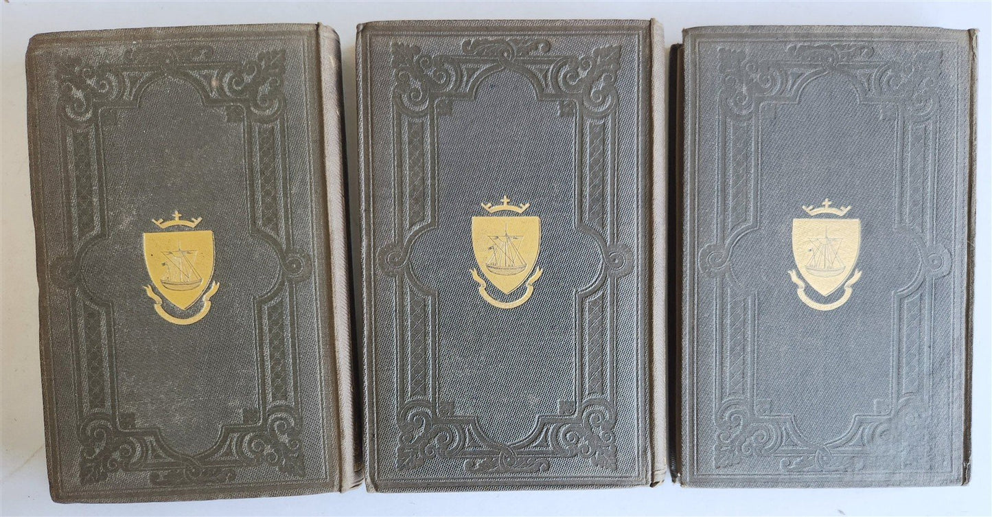 1860 Collection of National Documents relating to the ISLE of MAN antique 3 VOLS