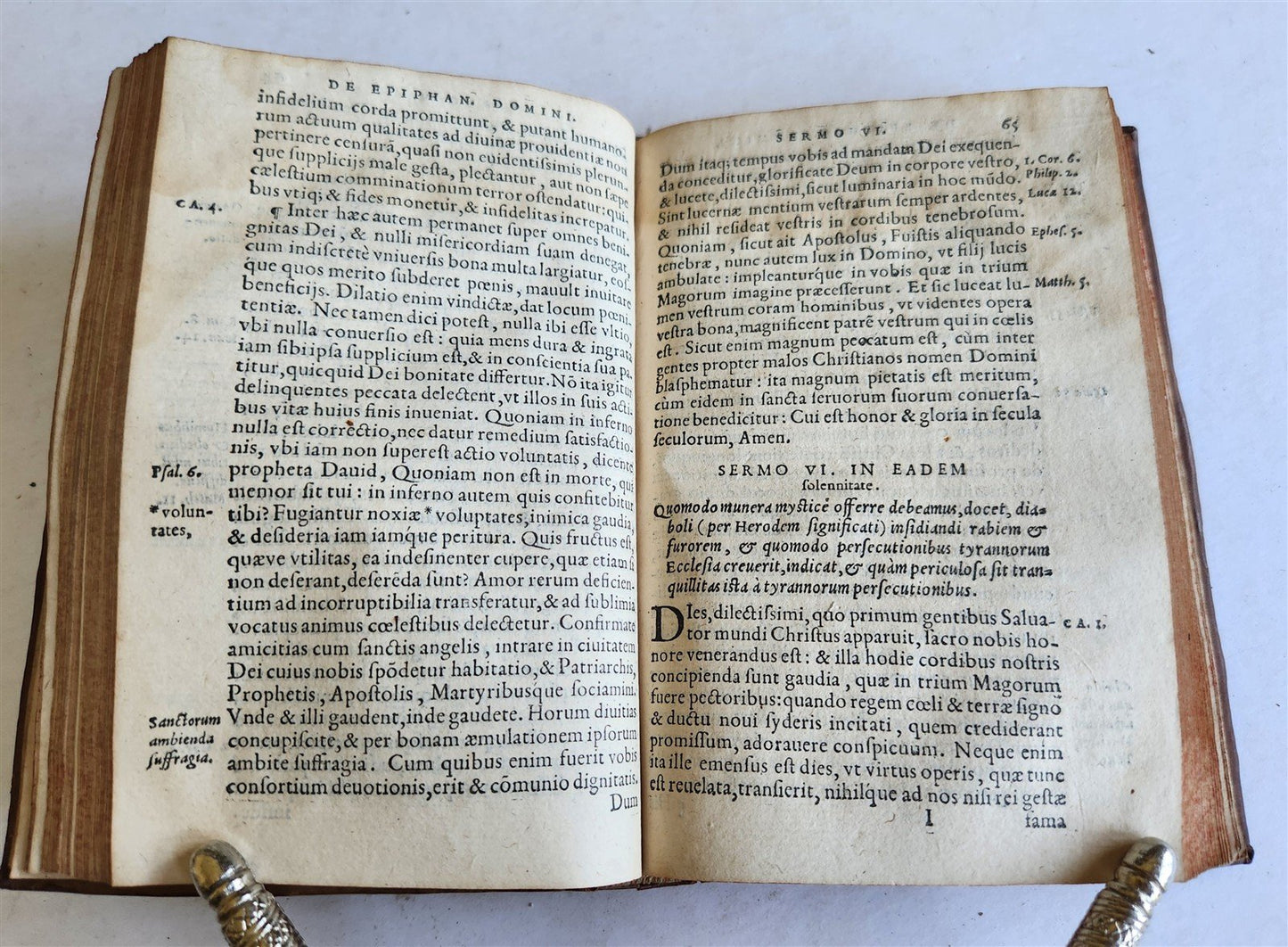 1583 OPERA D. LEONIS MAGNI Collected writings of Pope Leo I antique 16th CENTURY