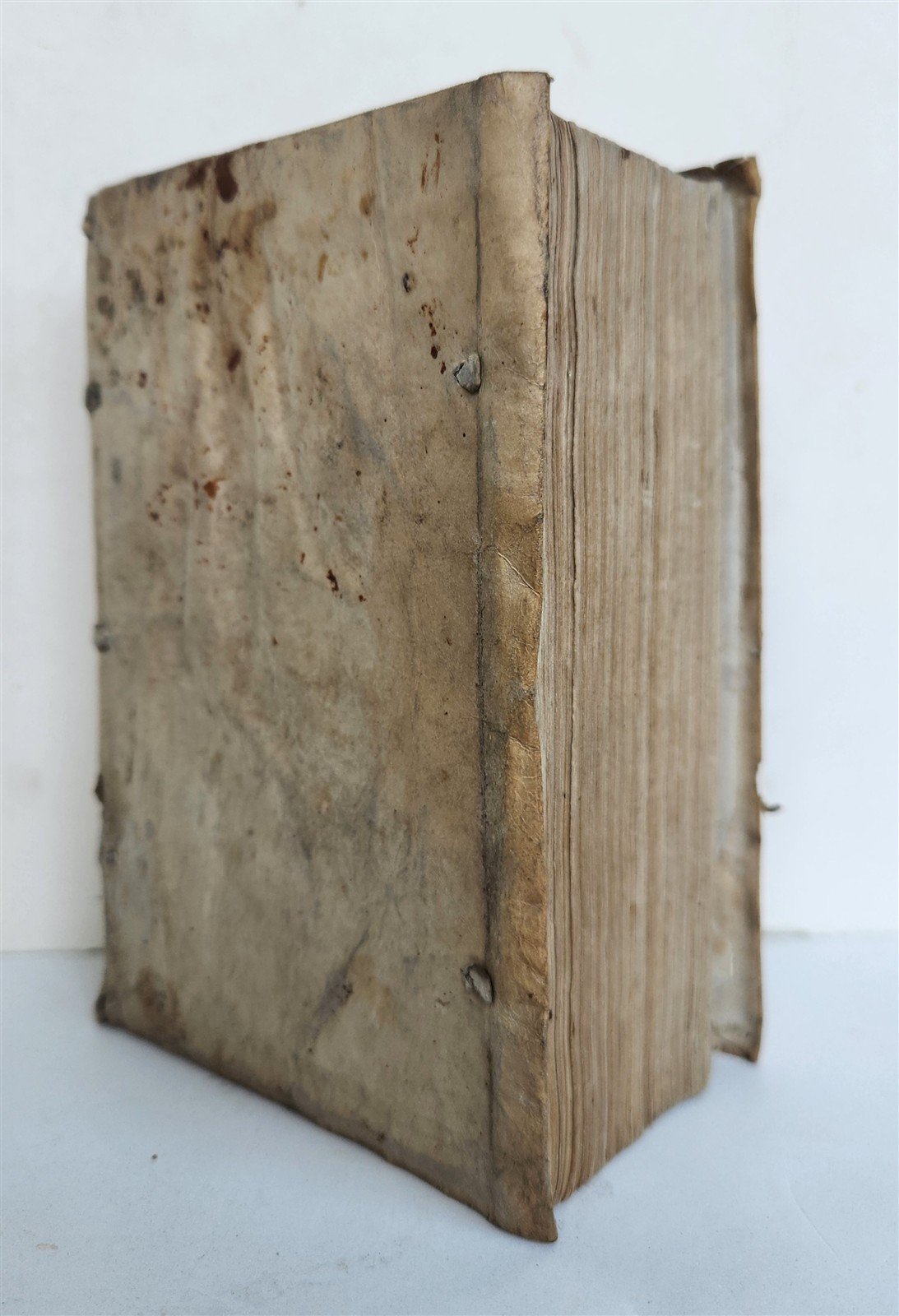 1559 THEOLOGY by Bartolomeo Fumo antique 16th CENTURY VELLUM BINDING