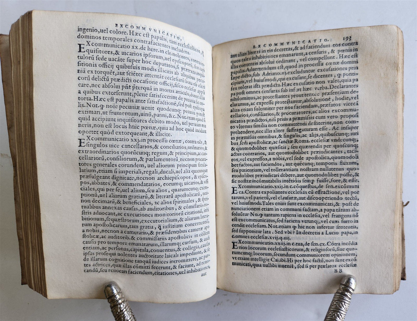 1559 THEOLOGY by Bartolomeo Fumo antique 16th CENTURY VELLUM BINDING