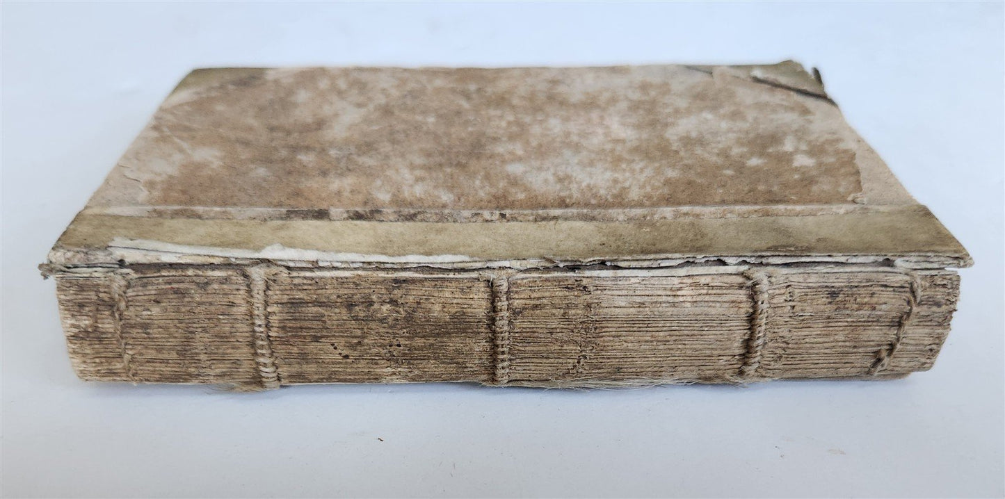 1599 THEOPHRASTUS Notationes Morum ANTIQUE 16th CENTURY