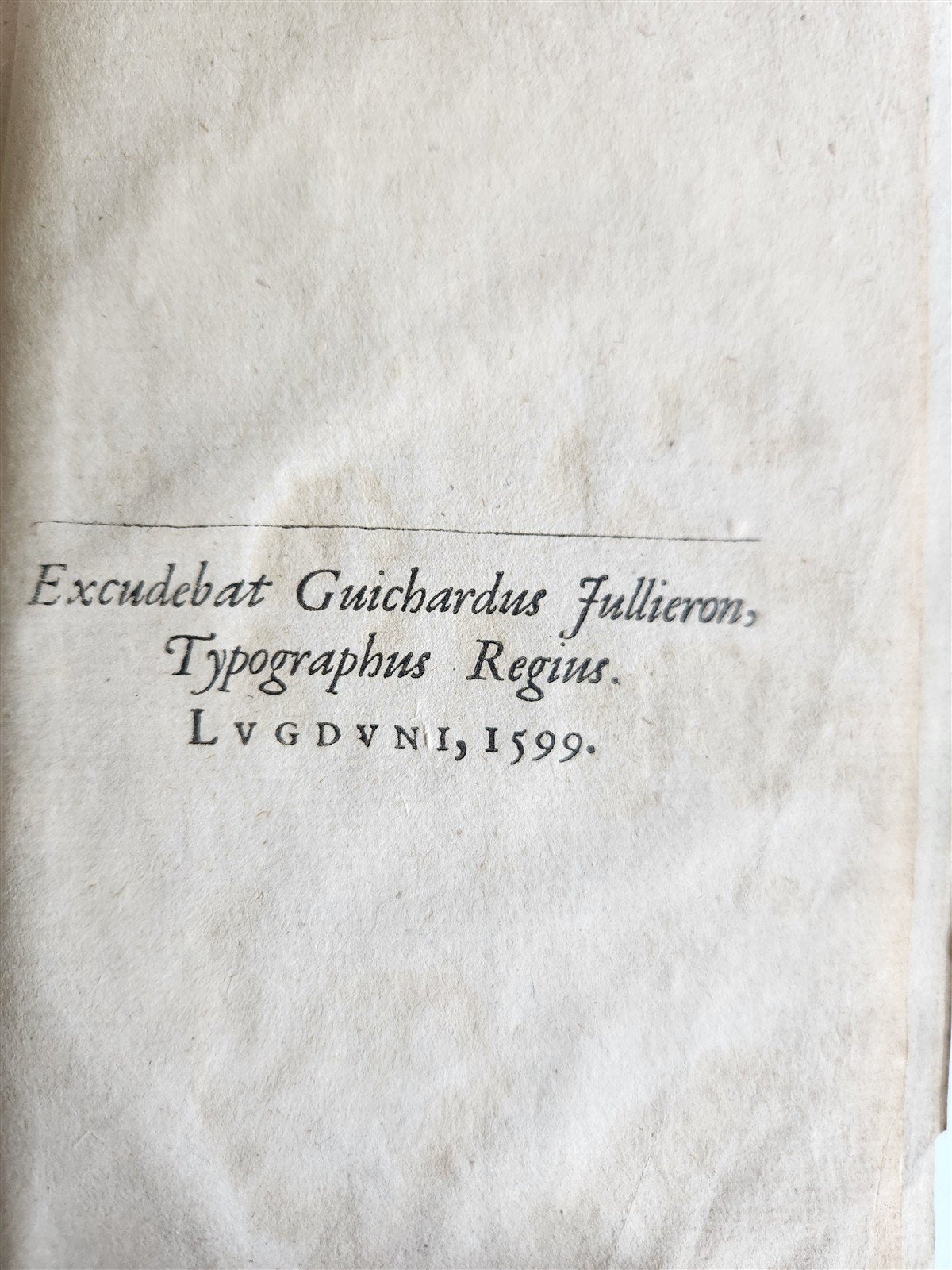1599 THEOPHRASTUS Notationes Morum ANTIQUE 16th CENTURY