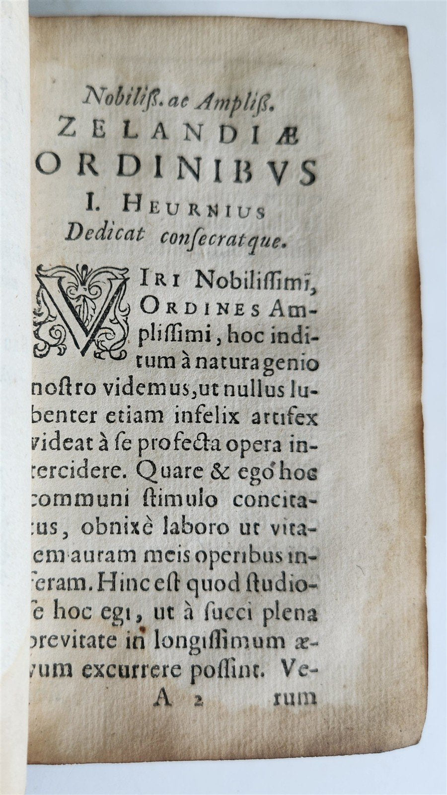 1638 HIPPOCRATES APHORISMS Hippocratis coi Aphorismi Graece & Latine ANTIQUE
