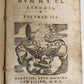1550 CICERO Orationum ANTIQUE VELLUM BINDING w/ MANUSCRIPT TITLE 16th century