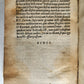 1550 CICERO Orationum ANTIQUE VELLUM BINDING w/ MANUSCRIPT TITLE 16th century
