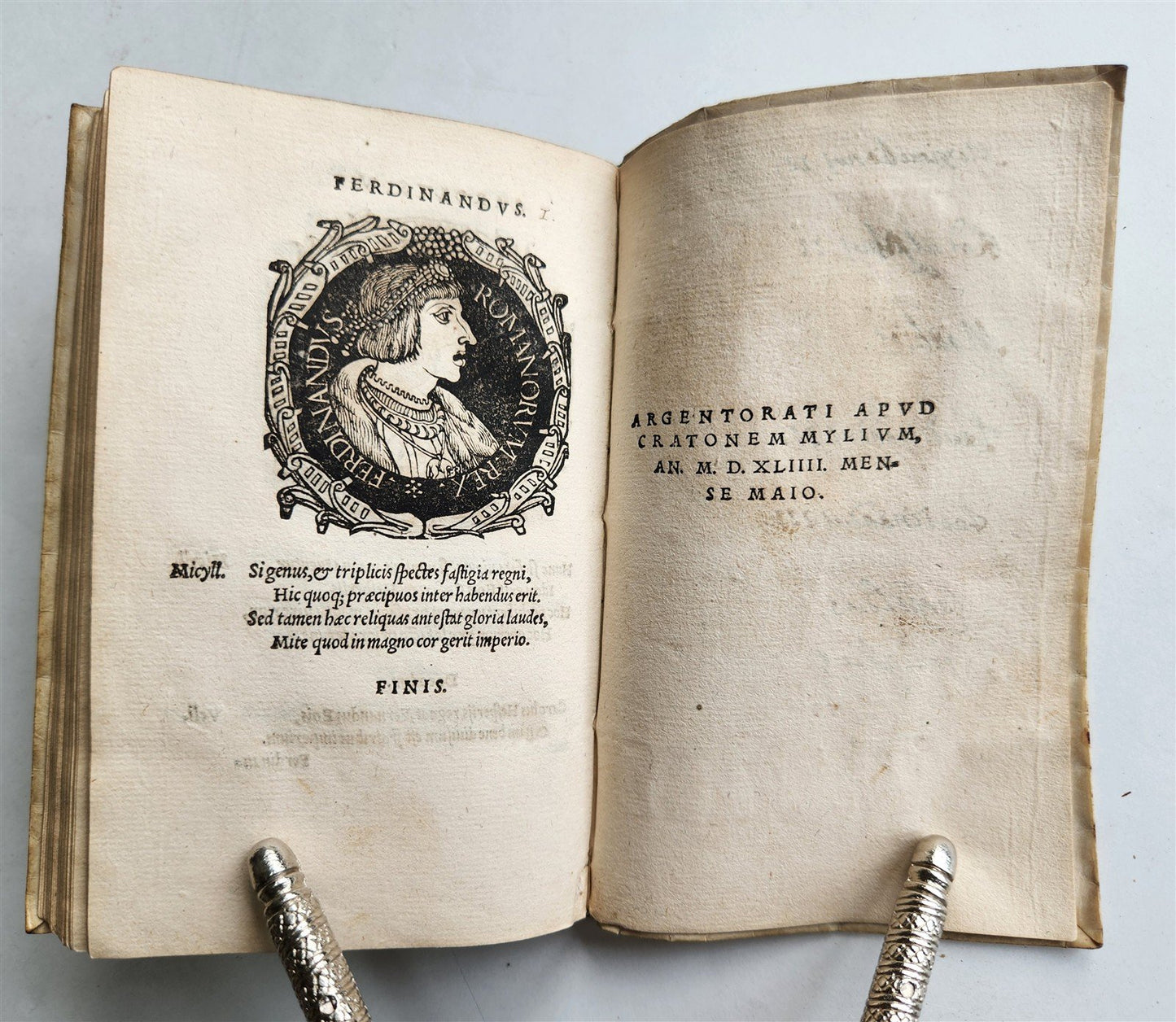 1544 Icones Imperatorum Romanorum ILLUSTRATED 96 ROMAN EMPEROR PORTRAITS ANTIQUE