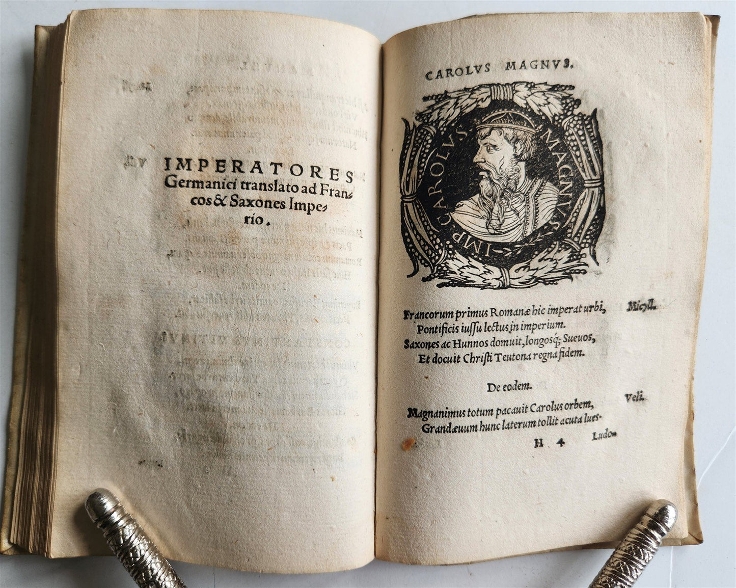 1544 Icones Imperatorum Romanorum ILLUSTRATED 96 ROMAN EMPEROR PORTRAITS ANTIQUE