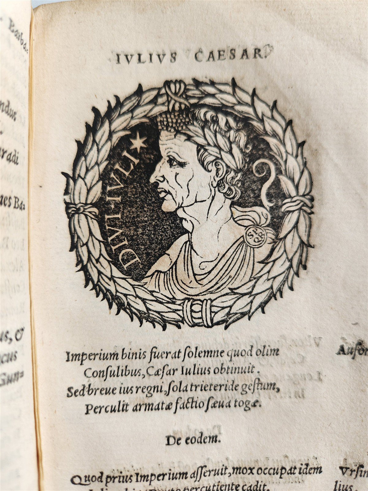 1544 Icones Imperatorum Romanorum ILLUSTRATED 96 ROMAN EMPEROR PORTRAITS ANTIQUE