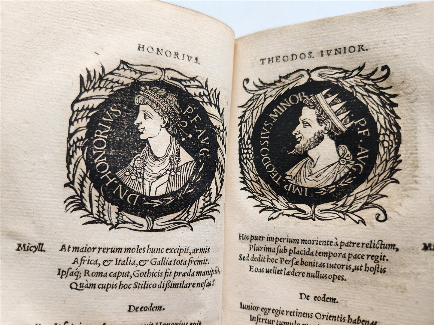 1544 Icones Imperatorum Romanorum ILLUSTRATED 96 ROMAN EMPEROR PORTRAITS ANTIQUE