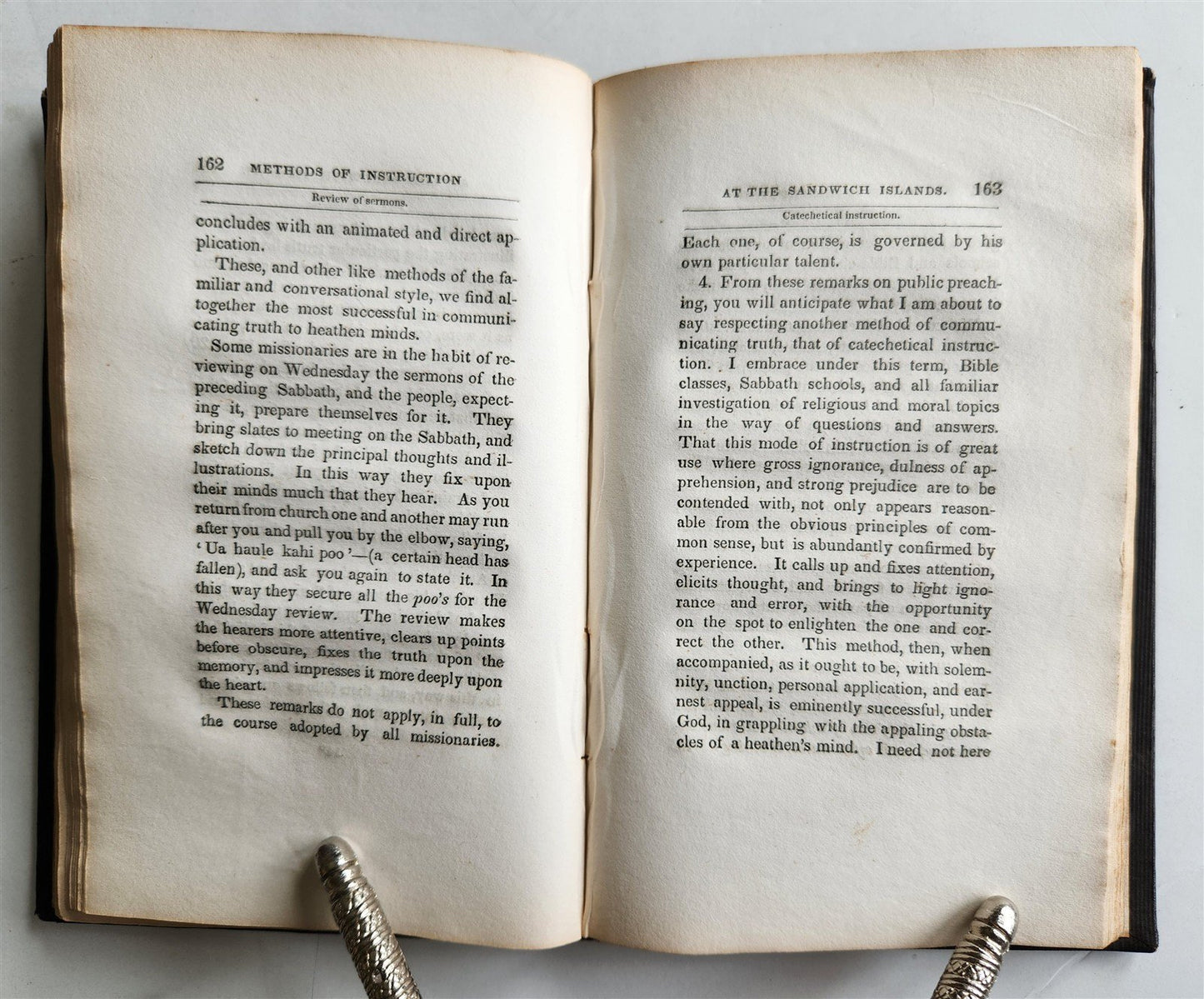1839 History & Views of Sandwich Islands' Mission ANTIQUE Hawaii interest 1st ED