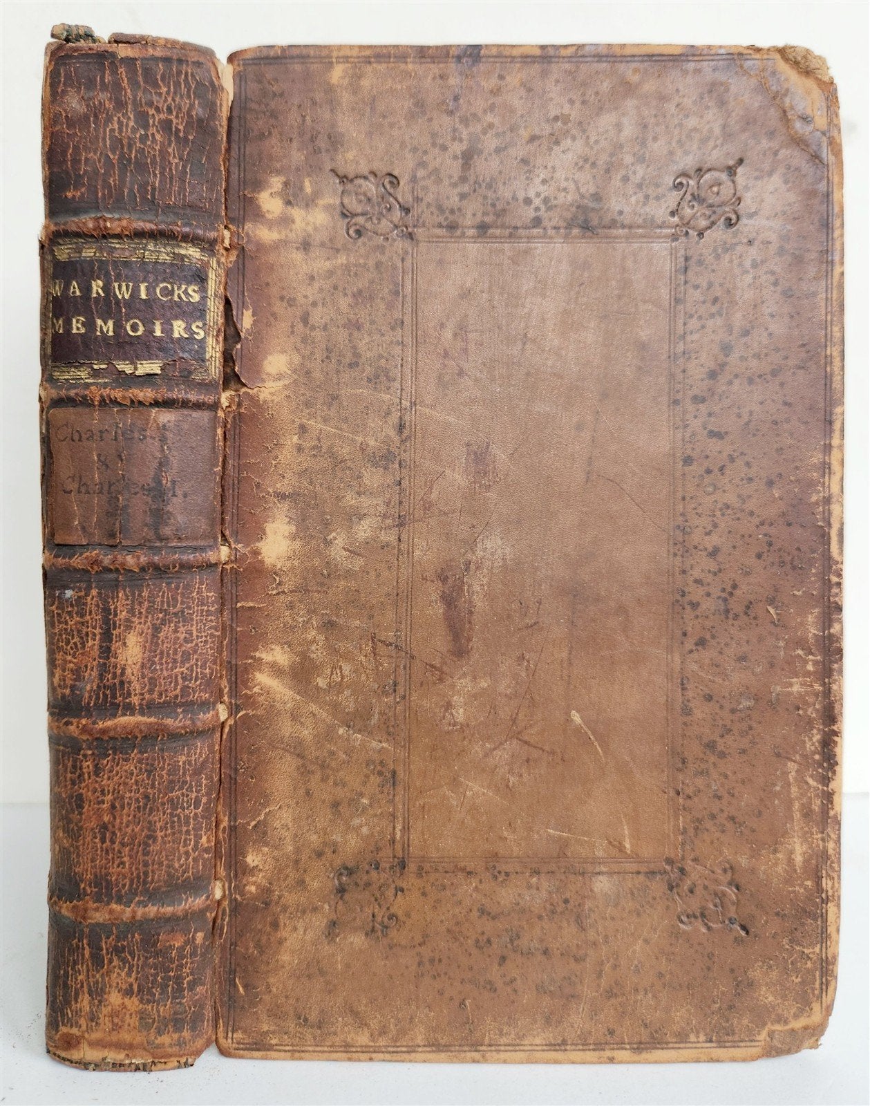 1701 Memoires of the reigne of King Charles I ANTIQUE illustrated w/ portraits