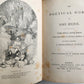 1867 THE POETICAL WORKD of JOHN MILTON ANTIQUE illustrated by WILLIAM HARVEY