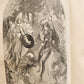 1867 THE POETICAL WORKD of JOHN MILTON ANTIQUE illustrated by WILLIAM HARVEY
