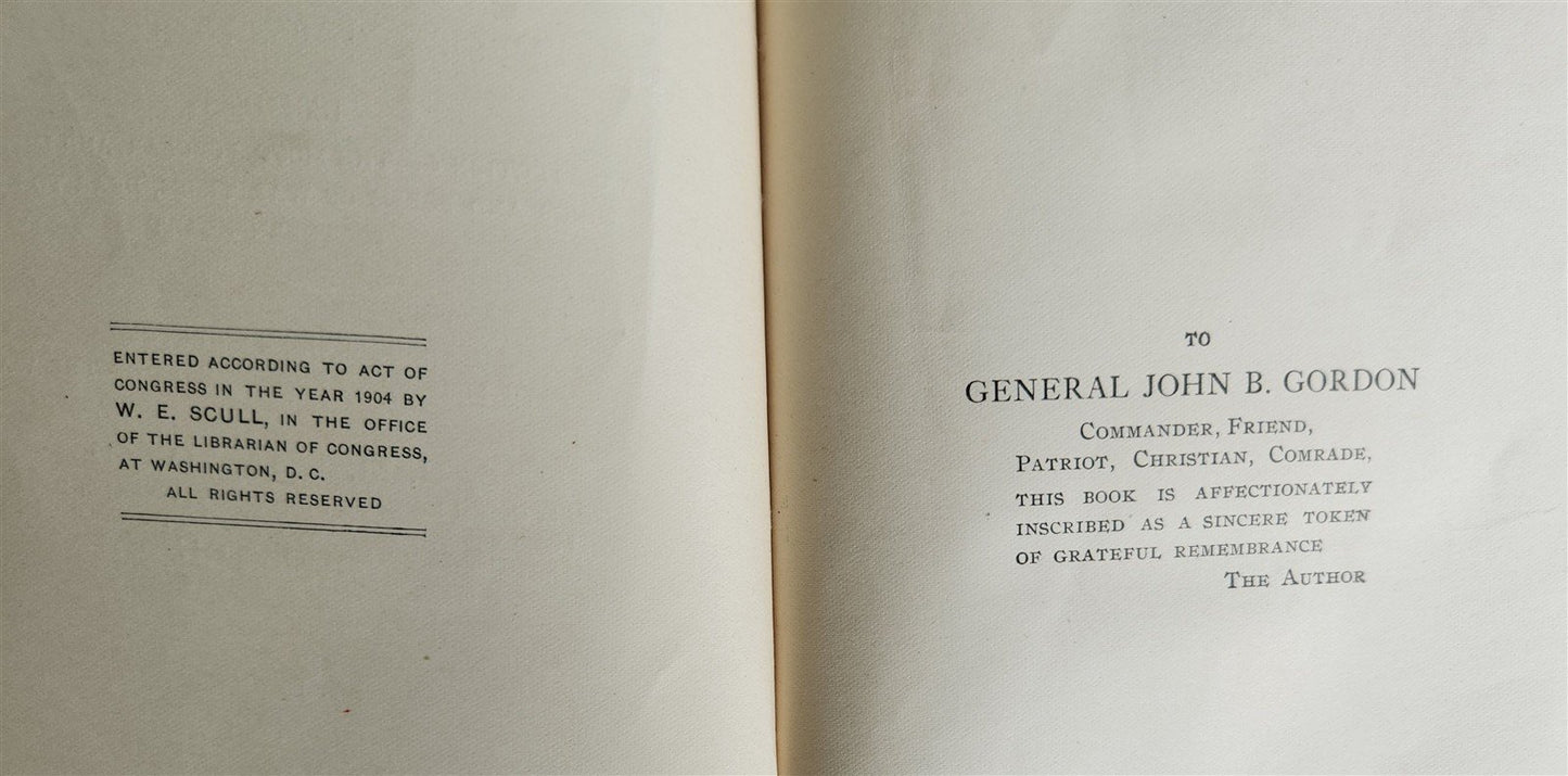 1904 WAR SONGS & POEMS of SOUTHERN CONFEDERACY H. M. Wharton ANTIQUE illustrated
