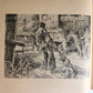 1950 GUIDE TRHOUGH DACHAU CONCENTRATION CAMP MEMORIAL SITES ANTIQUE illustrated