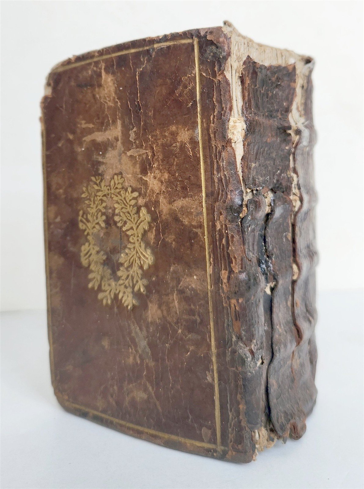1573 LAW BOOK Institutionum Forensium ANTIQUE original 16th century binding