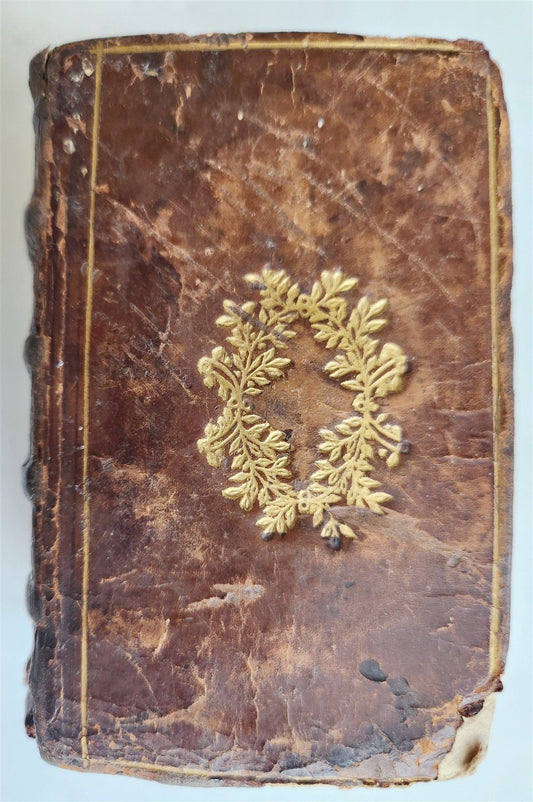1573 LAW BOOK Institutionum Forensium ANTIQUE original 16th century binding
