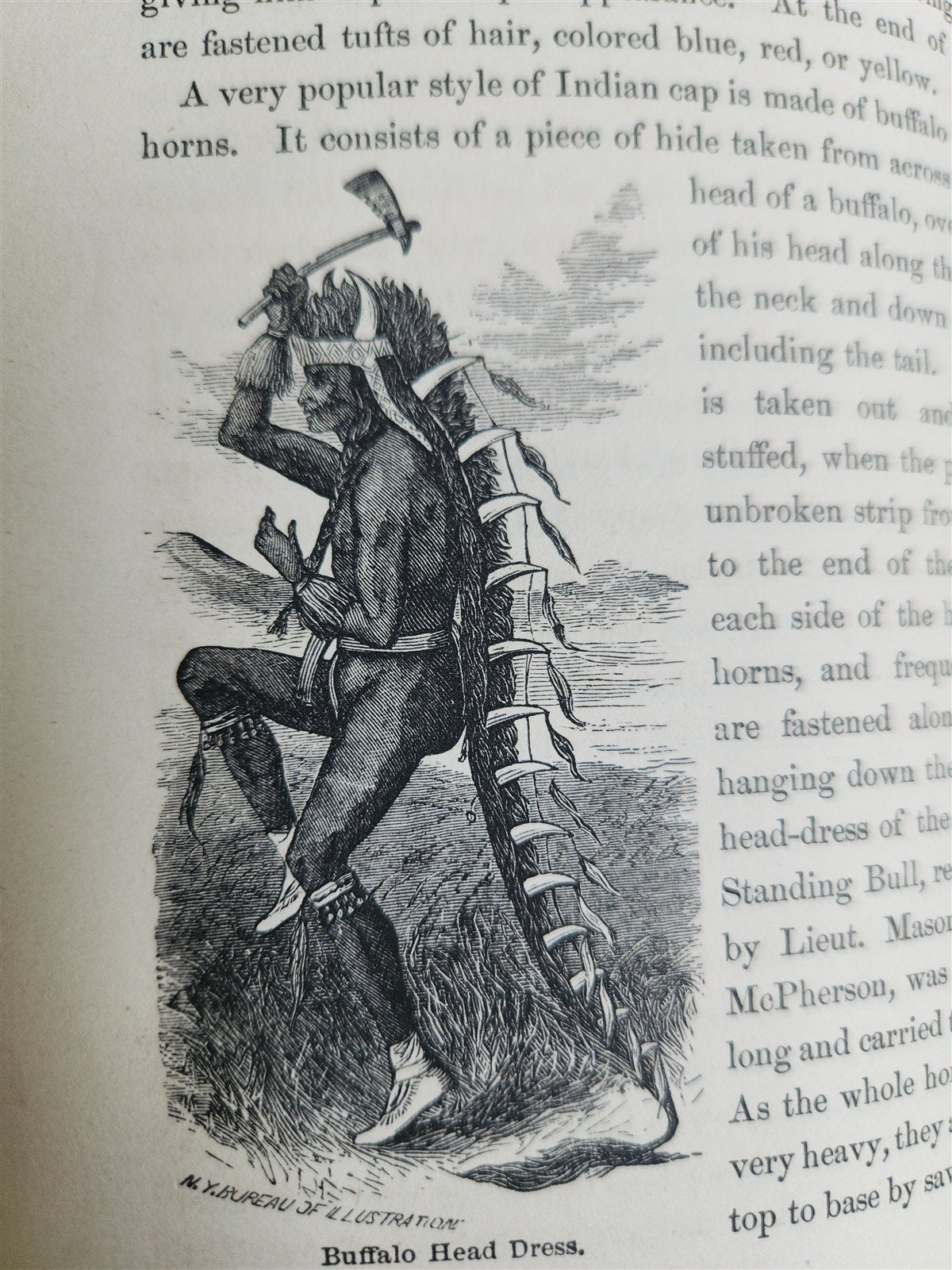 1870 BELDEN WHITE CHIEF 12 YEARS among WILD INDIANS OF THE PLAINS antique