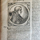 1600 De Vitis Pontificum Romanorum antique FULLY ILLUSTRATED 16th CENTURY