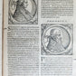 1600 De Vitis Pontificum Romanorum antique FULLY ILLUSTRATED 16th CENTURY