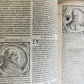 1600 De Vitis Pontificum Romanorum antique FULLY ILLUSTRATED 16th CENTURY