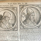 1600 De Vitis Pontificum Romanorum antique FULLY ILLUSTRATED 16th CENTURY