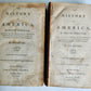 1798 HISTORY of AMERICA by William ROBERTSON 2 VOLUMES antique