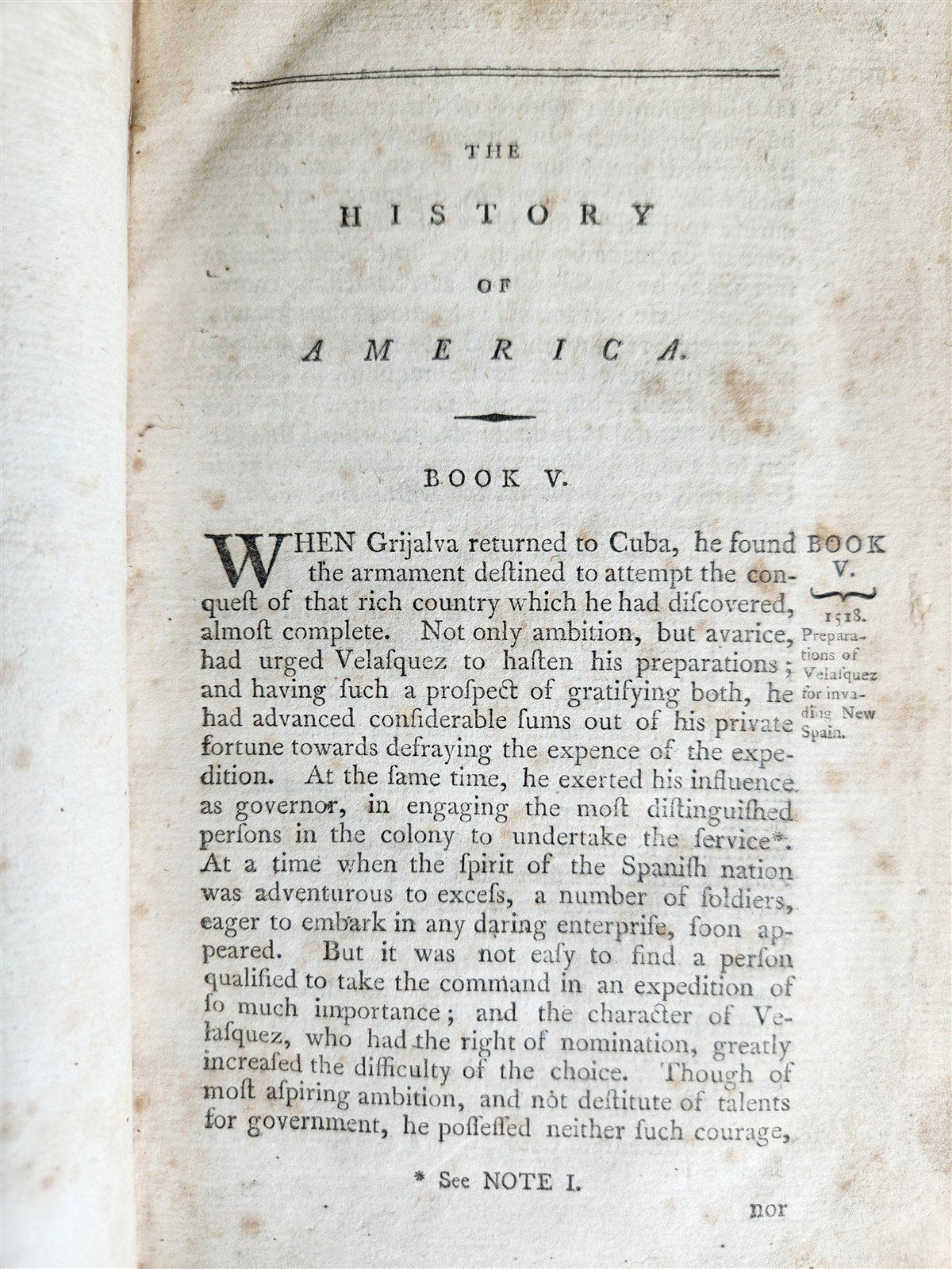 1798 HISTORY of AMERICA by William ROBERTSON 2 VOLUMES antique