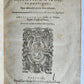 1588 HIPPOCRATES from PERSONAL LIBRARY of WILLIAM THACKERAY w/ AUTOGRAPH antique