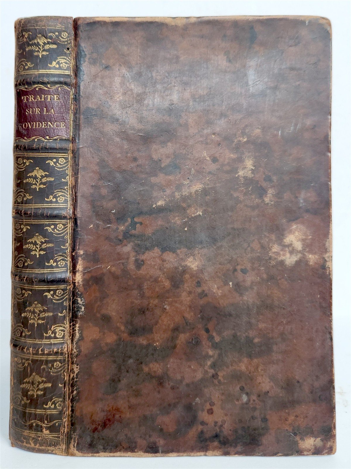 1721 TREATISE on PROVIDENCE in FRENCH antique AMERICANA