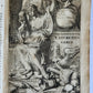 1701 LUCRETIUS DE RERUM NATURA antique ILLUSTRATED