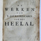 1701 LUCRETIUS DE RERUM NATURA antique ILLUSTRATED