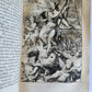1701 LUCRETIUS DE RERUM NATURA antique ILLUSTRATED