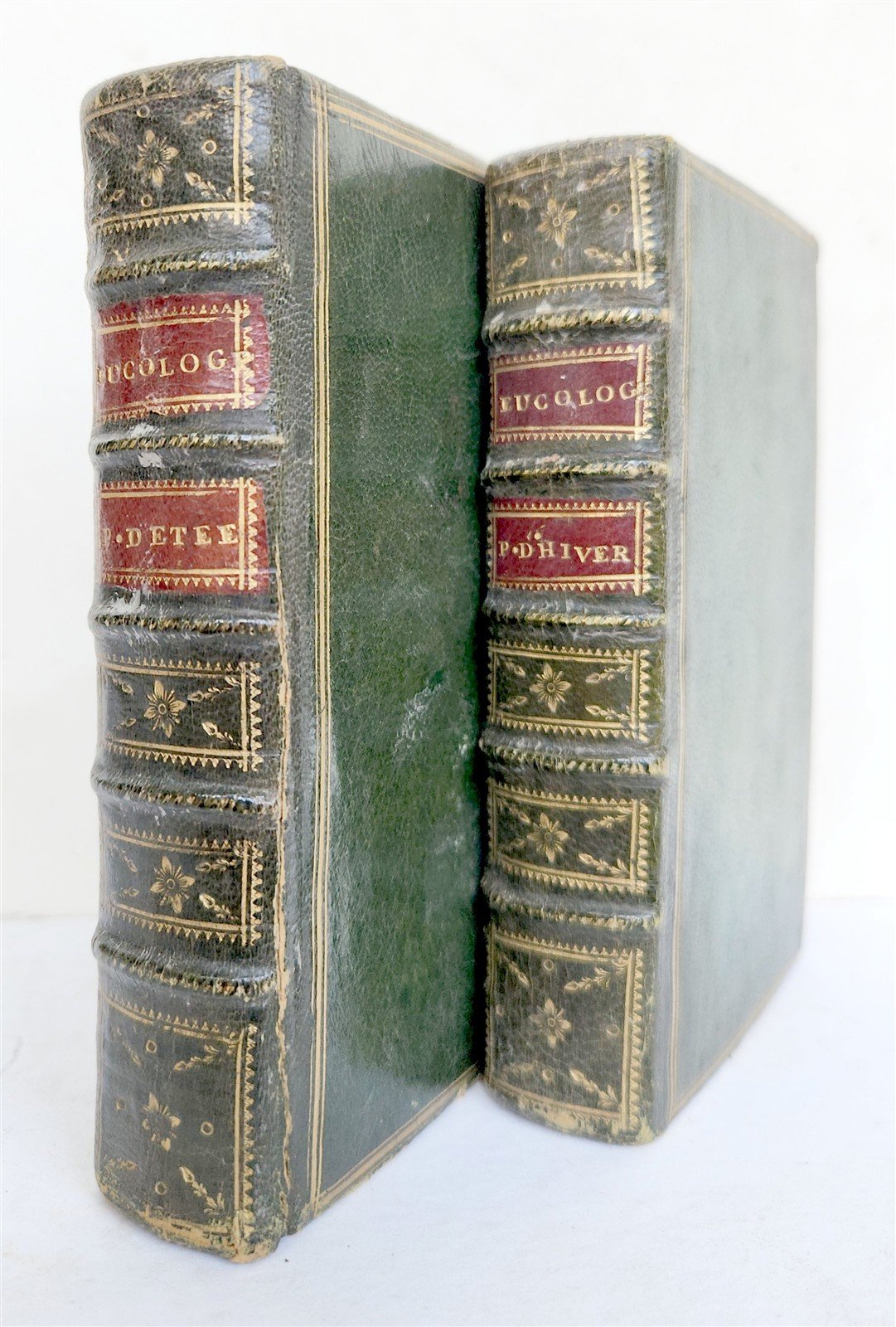 1774 EUCOLOGE ou LIVRE D'EGLISE a usage de PARIS antique 2 volumes FINE BINDING
