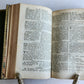 1774 EUCOLOGE ou LIVRE D'EGLISE a usage de PARIS antique 2 volumes FINE BINDING