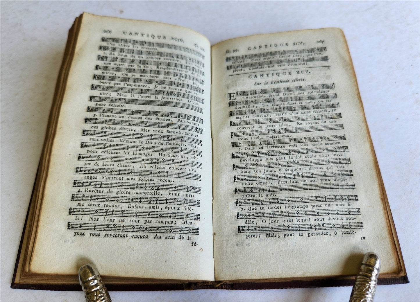 1803 CANTIQUES pour le CULTE PUBLIC antique