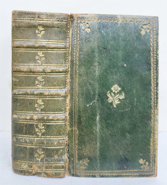 1761 BIBLE in FRENCH LA SAINTE BIBLE OLD & NEW TESTAMENT antique FINE BINDING